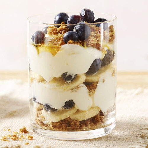 Blueberry-Banana-Granola-Parfait